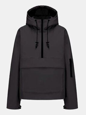 PUFFIT STM-TEX™ Fleece Lined Oversized Rain Hoodie